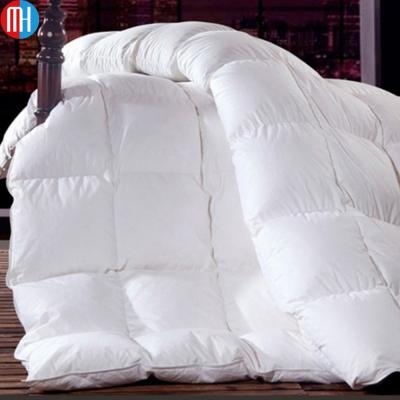 China Single/stripe/satin/twill/jacquard or goose 100% high quality customized low price down comforter for star hotel home for sale