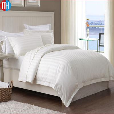 China Disposable high quality and cheap hotel five star 100% linen bed sets wholesale for sale