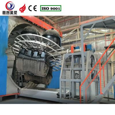 China Adjustable Rotating Speed Shuttle Rotomolding Machine For Manufacturing Plant Production Optimization for sale