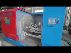 Overall Customized Aluminum Plate Heating Rotomolding Machine for 100KG L-Arm Load Capacity