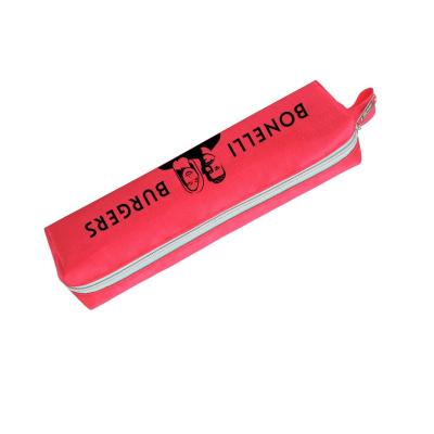 China Schools & Custom Offices Pen Bag Refined 3D Storage Pencil Bag Oxford Cloth Material With Customized Logo for sale