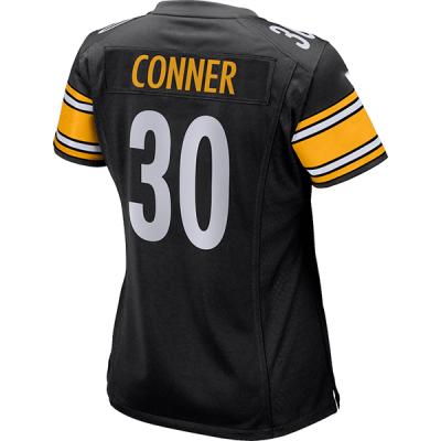 China Customized High Quality Antibacterial Conner 30 Team Number Logo Football Soccer Jersey Women's Uniform Tank Top for sale