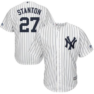 China 27 stanton baseball uniform tank top high quality cheap custom made antibacterial tank top baseball uniform for sale