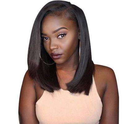 China YL Bob Wig Vendor 13*4*1 T Piece Straight Straight Lace Front Wigs For Color Women Brazilian Virgin Hair Wig Extensions for sale