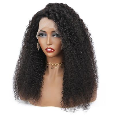 China Curly 150 Curly Short Density 8Inch Curly Short 100% Virgin Hair Wigs Lace Front Wig For Black Women for sale