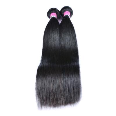 China Silky Straight Wave Cheap Factory Price Cuticle Aligned Virgin Hair Natural Black Color 1B Silky Straight Wave Bundles for sale