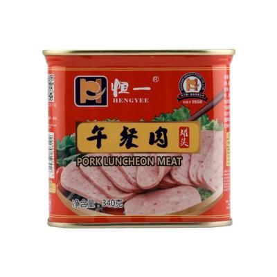 China Canned Food Canned Meat 340g Canned Pork Luncheon Meat for sale