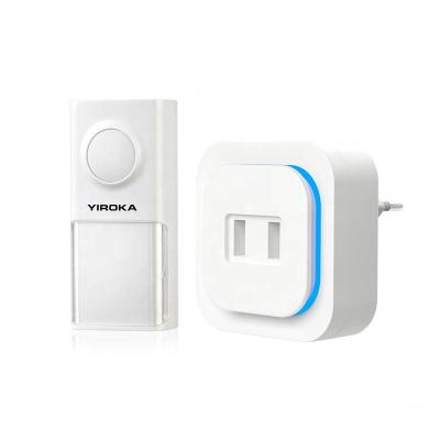 China Shenzhen Modern Manufacture Kinetic Self-Powered Wireless Doorbell Kit with USB Plug for sale