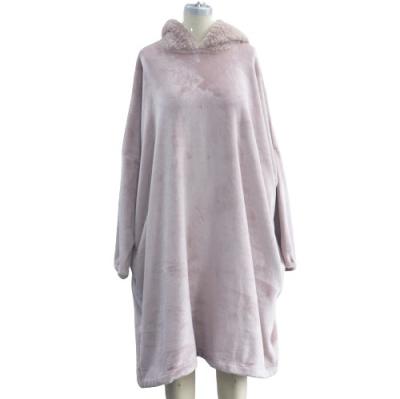 China Sofr Thermal Fluffy Winter Good Quality Bathrobes Luxury Sleepwear WOMEN Hooded Robe for sale