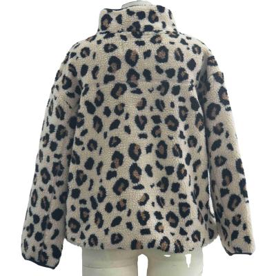 China New Type Glamorous Prices Leopard Thermal Long Sleeve Sleepwear Wholesale For WOMEN LOUNGEWEAR for sale