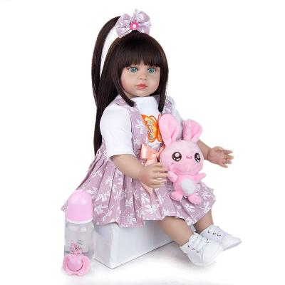 China Changeable Clothing 19 Inch Baby Dolls Cotton Body Realistic Reborn Christmas Gifts Princess Girl Doll Baby Toy For Toddler Kids Birthday for sale