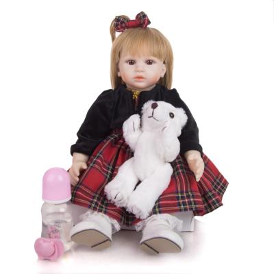 China Realistic Princess Girl Doll Toys Clothing KEIUMI 49CM Baby Dolls Changeable Body Soft Silicone Cloth Reborn For Toddler Birthday Gift for sale