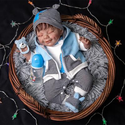 China Bebe Toys Kid Children Memory Doll Memory Doll 50cm Clothing Reborn Day Gifts Fiber Rooted Changeable Soft Silicone Hair Body Silicone Reborn Dolls Cloth Body for sale