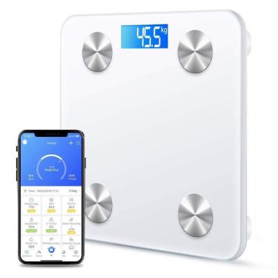 China Sustainable 180kg Personal Electronic Body Weighing Bathroom BMI Analysis Scale Digital Body Fat Scale for sale