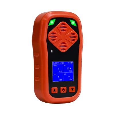 China Industrial 4 Gas Monitor Multi Gas Analyzer CO H2S O2 Handheld Combustible Gas Detector for sale