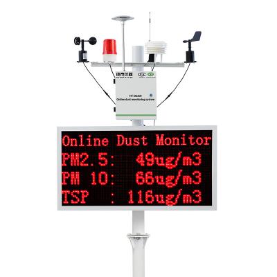 China Industrial Dust Monitoring System Pump Sucking Type TSP Air Quality Monitoring Device for sale