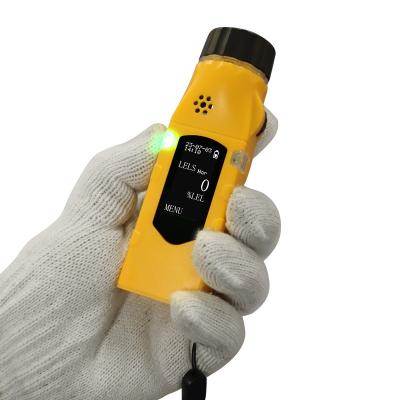 China Rechargeable Battery Operated Gas Detector LEL H2 NH3 CO2 HCl Gas Detector Portable for sale