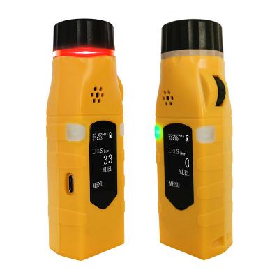 China Small Portable Gas Leak Detector Handheld For Chemical / Petroleum Industrial for sale