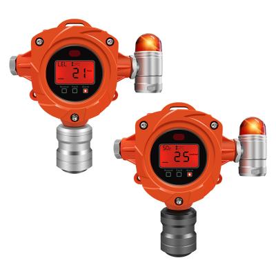 China YA-D400 Industrial 4-20ma Output Gas Monitor ATEX Approval Explosion Proof Fixed CH4 LPG Toxic Combustible Gas Detector for sale