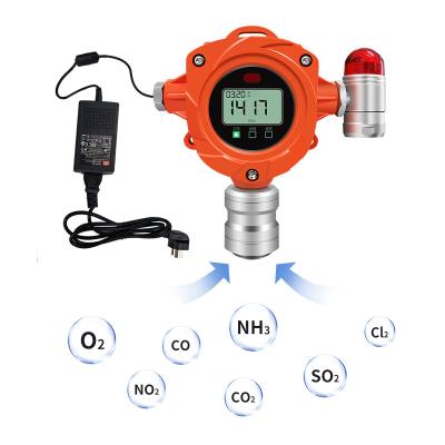 China HCL-Wasserstoffchlorid-Gasmonitor Wandmontage Toxischer PH3-Phosphin-Gasdetektor zu verkaufen