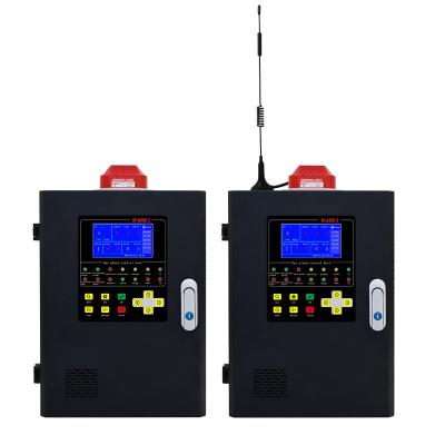 China Industrial Intelligent Online Gas Detector Controller Multi Channels Gas Monitor System for sale