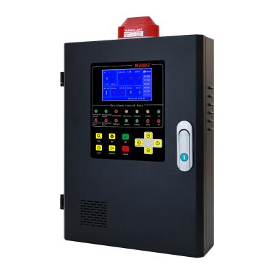 China Toxic Gas Alarm Controller Oxygen Hydrogen Ammonia Chlorine Gas Leak Detector Panel for sale