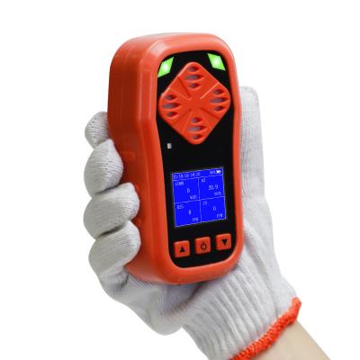 China IP65 Persoonlijke gasdetector Draagbare multi-gasmonitoren 4-in-1 voor industriële processen Te koop