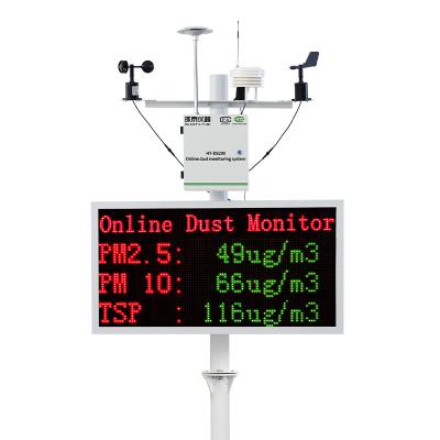 China Real Time Dust Monitoring System TSP Air Quality Monitoring Device PM2.5 PM10 for sale