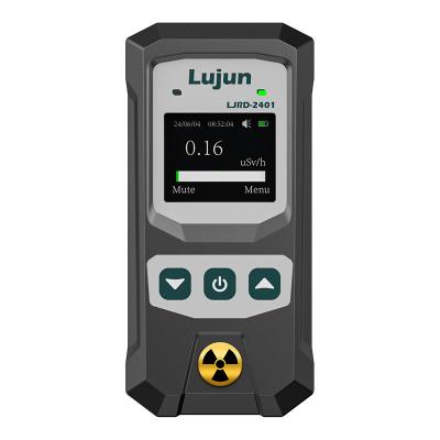 China LCD Display Portable Nuclear Radiation Detector Rechargeable With Alarm For X-ray Beta Gamma Rays for sale