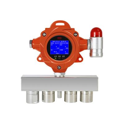 China Vaste multi-gasdetector EX O2 CH4 CO2 CO SO2 Gassensor Ozondetector 6 In 1 Gasanalyseurs Te koop