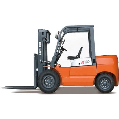 China Hotels CPCD50 Heli 5 Ton Diesel Engine Forklift With 3m Height Fork Made In China With Good Price for sale