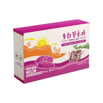 China Vegans Purple Sweet Potato Muesli Bar for sale