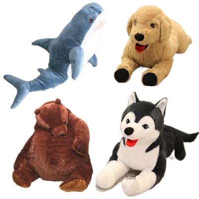 China ODM Logo Cartoon Stuffed Animals Toys Custom Made Cute Animal Doll OEM Soft Stuffed Plush For Kids Girls Boys for sale