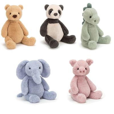 China Fun Cute 2023 New Design Hot Sale Plush Toy Custom Stuffed Dinosaur Bear Plush Pig Elephant Plush Toys for sale