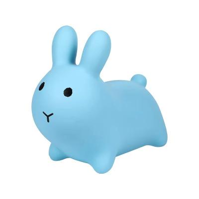 China Colorful White Inflatable Toy Inflatable Jumping Animal Hooper Bunny Rabbit Bouncer Jumping Horse Toys for sale