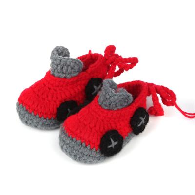 China Fashion Anti-Smell Buckle Crochet Booties Crib Walker Baby Shoes Handmade Knitting Pre for Infants Toddlers Baby Walking Shoes Boy for sale