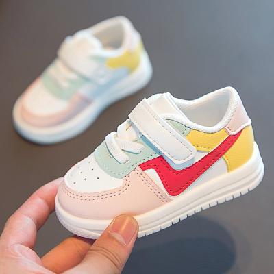 China Anti-Smell Toddler Sports Leather Infant Sneakers Soft Baby Flats Kids Shoes Pre Casual Walker Shoes For Baby Boy Girl for sale