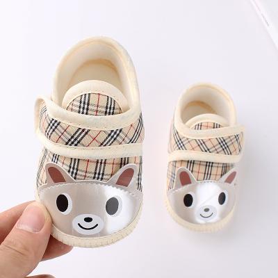 China Low Price Small Portable Baby Children's Cute Soft-soled Animal Flat Shoes Unisex Shoes for sale