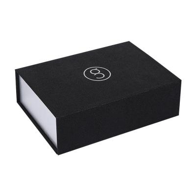 China Disposable special back fancy paper book shaped magnet closure flip paper box for gift packing with custom logo for sale