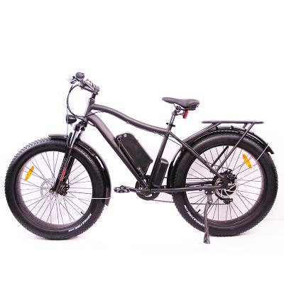 China Multifunctional Chinese Popular Fat Tire Electric Bicycle 48v 500w Fat Tire Bike With Steel Fender for sale