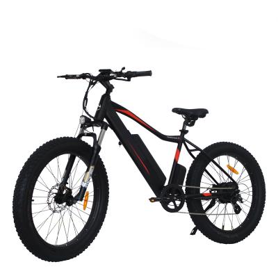 China Multifunctional Classic Frame Bomber 48v 750w Offroad Electric Bike With 26