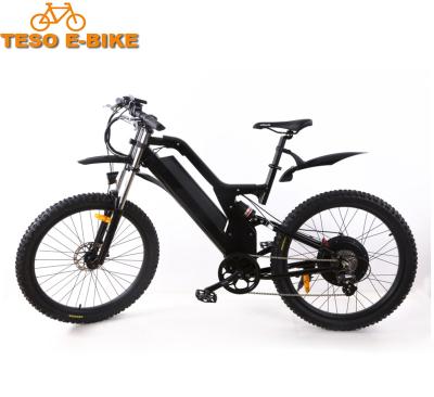 China Multifunction 500 1000 Watt Full Suspension Electric Mountain Bike With 48V 16Ah E-bike for sale