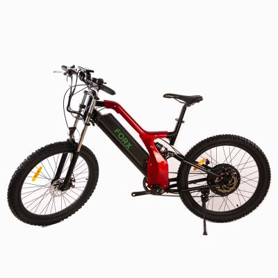 China Changzhou multifunctional producer mountain ebike 26inch kenda red tire 48v 500W/1000w off road bike for men woman for sale