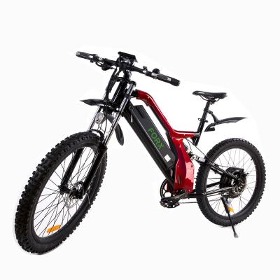 China 26 Inch Tires 48V 1000W Multifunction Motor E-Bike Electric Mountain Bikes With Full Front And Rear Suspension for sale