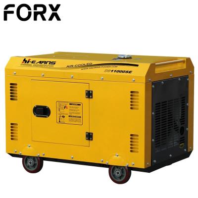 China Single Cylinder 8KW Air Cooled Soundproof Diesel Generator Forx-DG11000SE for sale