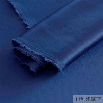 China Organic White Thick Elastic Matte Satin Fabric For Dresses And Dresses,Black,Pink,Green,Red,Yellow,Blue,Purple,Burgundy,By The Meter for sale