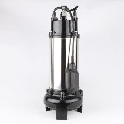 China High Pressure Water Supply Sewage Pump 1.7 2.4 2hp Submersible Pump for sale