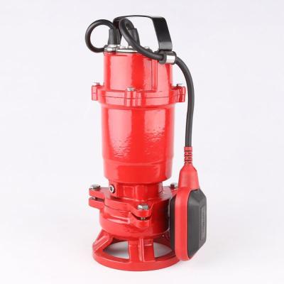 China Remote Control Sewage Pump Submersible Sewage Centrifugal Water Pump With Vertical Float Switch for sale