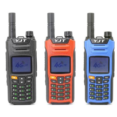 China Mobile Communication Industries 4G Android IP Cell Phone Walkie Talkie 100 Kilometers 200 Kilometers Long Range With Sim Card A05c for sale