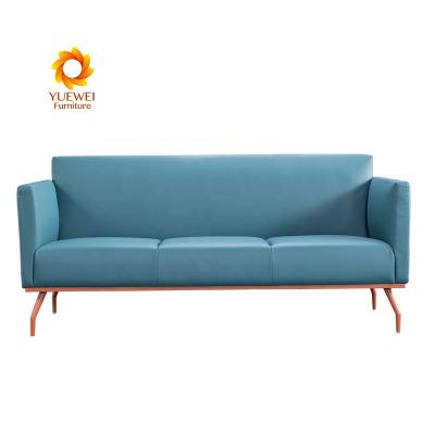 China High Leather Sofa Zhejiang Artificial Leather Office Sofa Set Reception Sofa for sale